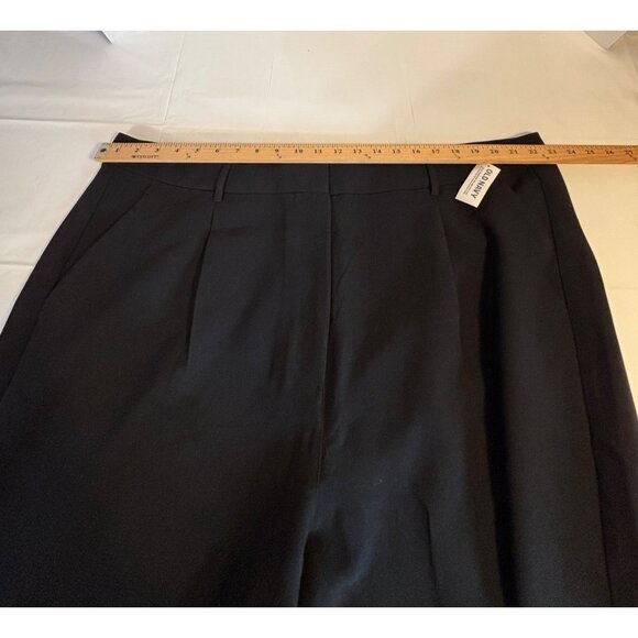 Old Navy Women's 3X Taylor Wide Leg Trousers Black Polyester Blend Pants NWT - Picture 6 of 8